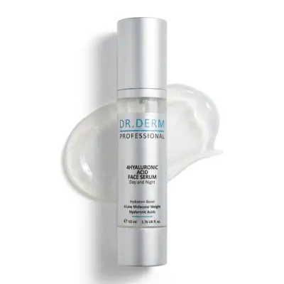 Dr. Derm Хиалуронов серум за лице с 4 вида хиалуронова киселина 50ml