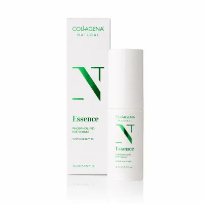 Essence Eye Serum with Phospholipids and Exosomes · Collagena Natural 15ml