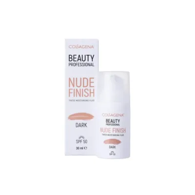 НЮД ФИНИШ ФЛУИД Dark - Тониращ и хидратиращ флуид SPF50