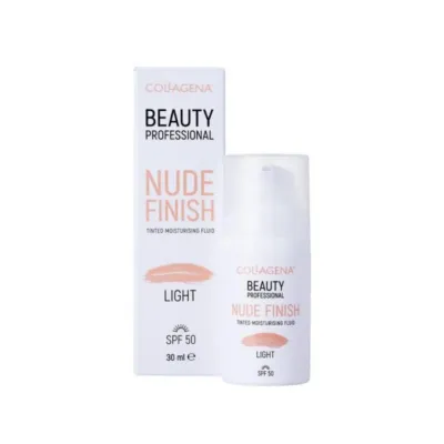 НЮД ФИНИШ ФЛУИД Light - Тониращ и хидратиращ флуид SPF50
