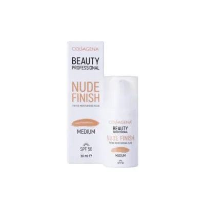 НЮД ФИНИШ ФЛУИД Medium - Тониращ и хидратиращ флуид SPF50