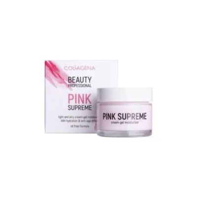 PINK SUPREME - Light Oil-Free Cream-Gel Moisturizer with Postbiotic and Aquaxyl