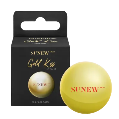 Gold Kiss Lip Balm - Балсам за устни с аромат на ванилия от SunewMED+